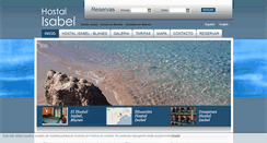 Desktop Screenshot of hostalisabel.es