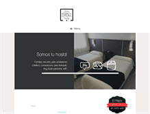 Tablet Screenshot of hostalisabel.com